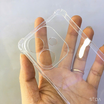 Ốp lưng cho Oppo A3x 5G dẻo trong TPU chống sốc 4 góc cạnh ( hàng chính hãng)