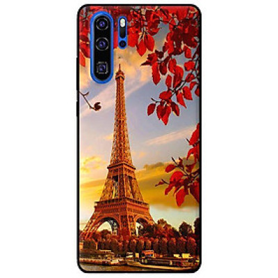 Ốp lưng in cho Huawei P30 Pro Tháp Eiffel Mùa Thu - Hàng chính hãng