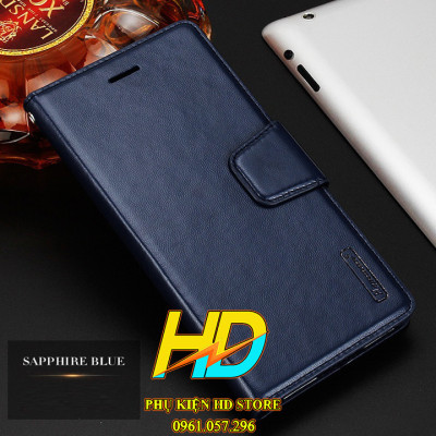 Bao Da Dạng Ví Dành Cho Redmi 10A Chính hãng Hanman Có Ngăn ví đựng tiền và thẻ, có quai gài chắc chắn - hàng chính hãng