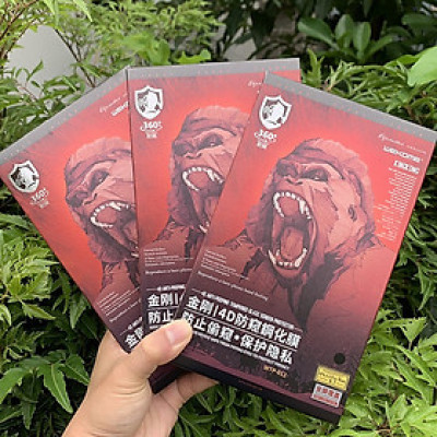 Kính Cường Lực Chống Nhìn Trộm KingKong Dành Cho iPhone - Full Hộp - Dán Full Màn - Hàng Chính Hãng