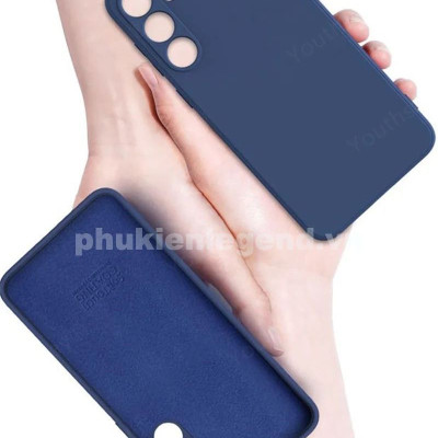 Ốp lưng silicon case cho Samsung Galaxy S24 FE mỏng 0.3mm chống bám bẩn mặt lưng siêu mềm mịn, có gờ bảo vệ camera - hàng nhập khẩu