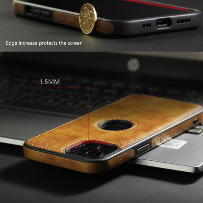 Ốp da cao cấp dành cho iPhone 13 / 13 Pro / 13 Pro Max / 13 Mini - Hàng chính hãng