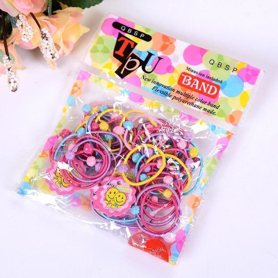 Bịch 50 Dây Thun Cột Tóc BAND Cho Bé Nhiều Màu Sắc