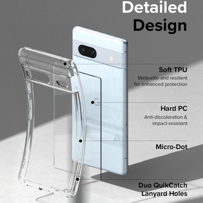 Ốp Lưng dành cho Google Pixel 7a/7/7 Pro/6/6 Pro RINGKE Fusion - Hàng Chính Hãng