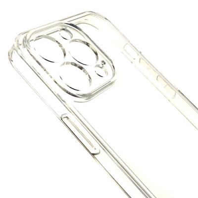 Ốp lưng cho iPhone 13 Pro Max hiệu Likgus Polycarbonate Tpu full trong suốt (Không ố màu) - Hàng nhập khẩu