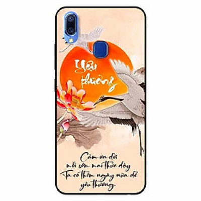Ốp lưng in cho Vivo Y91, Vivo Y91i, Vivo Y93, Vivo Y95 Mẫu Yêu Thương