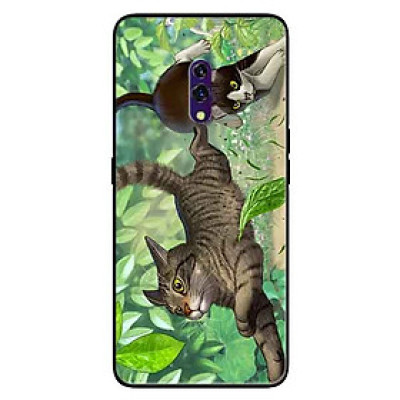 Ốp lưng in cho Oppo K3 Mẫu Bắt Mèo