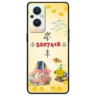 Ốp lưng cho Oppo Reno 2Z - 2F - 6Z - 7Z 5G - 8Z 5G - 8T 4G - 8T 5G - A96 5G - Con Số May Mắn - Hàng Chính Hãng