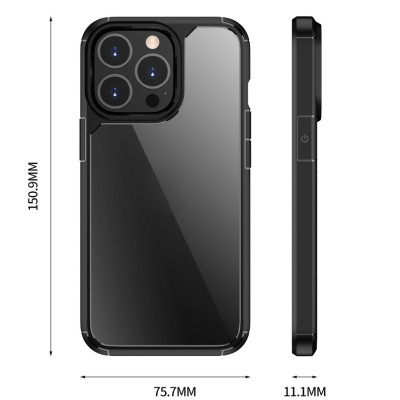Ốp lưng chống sốc lưng trong phong cách mới dành cho iPhone 11 / 12 / 13 / 11 Pro / 12 Pro / 13 Pro / 11 Pro Max / 12 Pro Max / 13 Pro Max / 12 Mini / 13 Mini - Hàng chính hãng