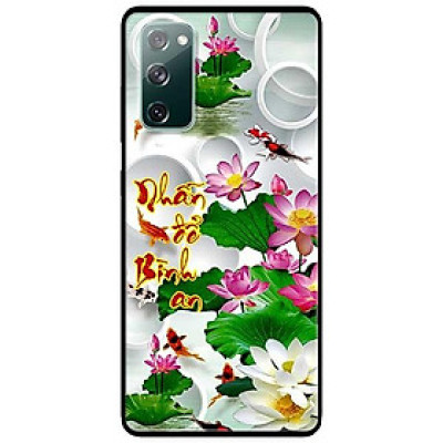 Ốp lưng dành cho Samsung A90 - Samsung S20 FE mẫu Thư Pháp Nhẫn Sen
