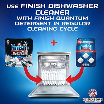 Viên vệ sinh máy rửa bát - Dung dịch vệ sinh máy rửa bát Finish 