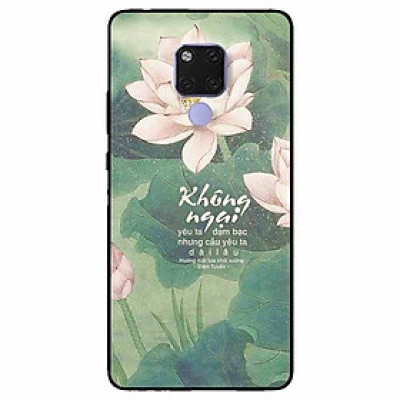 Ốp lưng in cho Huawei Mate 20  Mẫu Không Ngại Yêu