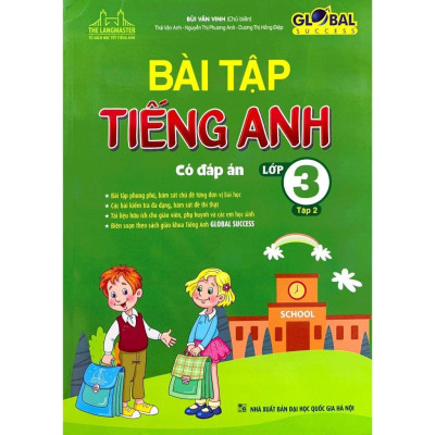 Sách - Global Success - Bài Tập Tiếng Anh Lớp 3 - Có Đáp Án - Tập 2 - Minh Thắng