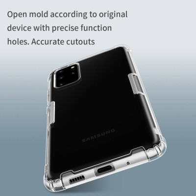Ốp lưng dẻo cho Samsung Galaxy S20 Plus hiệu Nillkin mỏng 0.6mm, chống trầy xước - Hàng chính hãng
