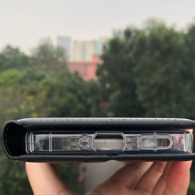 Bao da dạng ví cho OPPO Reno11 F 5G chính hãng Hanman có quai cài, có ngăn để thẻ ATM và tiền, may viền - Hàng chính hãng