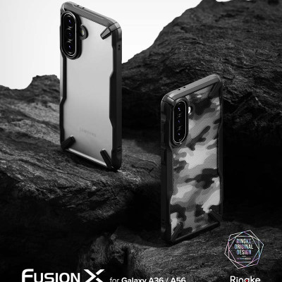 Ốp lưng cho Samsung Galaxy A56 / A36 RINGKE Fusion X - Hàng Chính Hãng