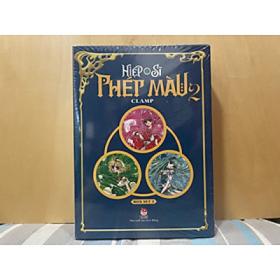 Hiệp sĩ Phép Màu Boxset 2 (3 tập) Magic Knight Rayearth - Clamp