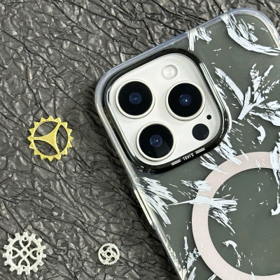 Ốp lưng TGVIS Space Gradient cho iPhone 16 Pro Max/ iphone 16 pro, Sạc từ tính, chống sốc, hàng chính hãng