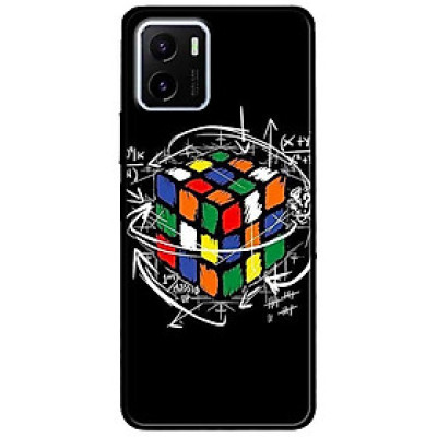 Ốp lưng dành cho Vivo V23 5G / S12 - Vivo Y15s / Y15A mẫu Rubik Toán Học