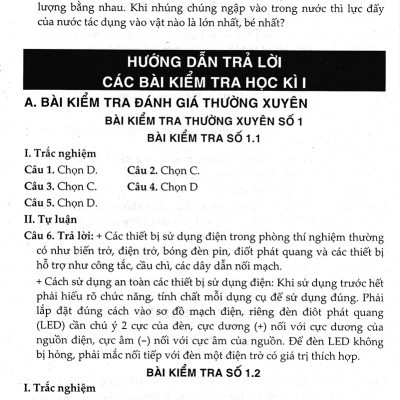 Đề Kiểm Tra, Đánh Giá Vật Lí 8 - Khoa Học Tự Nhiên (Bám Sát SGK Kết Nối Tri Thức Với Cuộc Sống) _HA