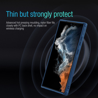 Ốp lưng dành cho Galaxy S23 Ultra Nillkin Textured Pro- Hàng chính hãng