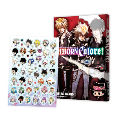 Gia Sư Hitman Reborn! Official Visual Book: Reborn Colore! - Tặng Kèm Sticker