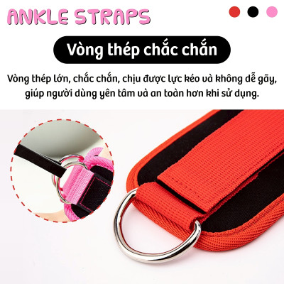 Dây đai đeo cổ chân tập gym Strength training ankle sleeve