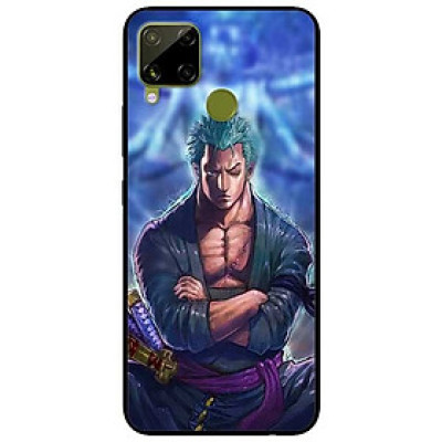 Ốp lưng dành cho Realme C15 mẫu Zoro Nền Xanh