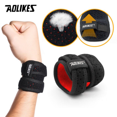 Băng Cổ Tay Thể Thao AOLIKES 7932 - Co Giãn, Chắc Chắn, Giảm Áp Lực Khi Tập