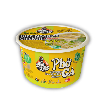 Phở Gà Ông Chà Và Hộp Ăn Liền 150g - Phù Hợp Cho Người Ăn Chay