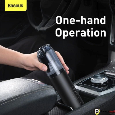 Máy hút bụi ô tô Baseus A1 Blue Sky Black - Hàng chính hãng