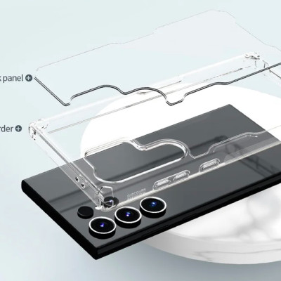 Ốp lưng TPU chống sốc cho Samsung Galaxy S25 Ultra / S25 Plus / S25 / S24 / S24 Plus / S24 Ultra hiệu Nillkin Nature TPU Pro Case (chống chịu mọi va đập bảo vệ các góc, siêu mỏng chỉ 0.6mm) - hàng nhập khẩu