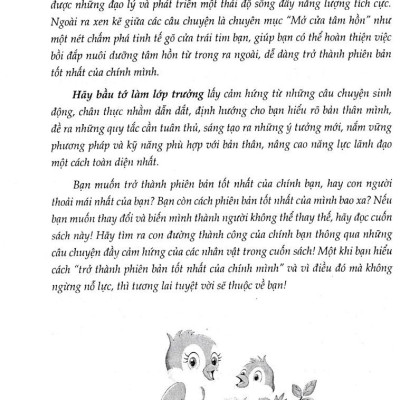Hãy Bầu Tớ Làm Lớp Trưởng - Những Câu Chuyện Bồi Dưỡng Năng Lực Lãnh Đạo