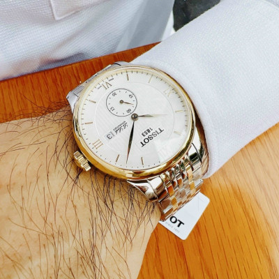 Đồng Hồ Cơ Nam Tiissot 1853 Le Locle Automatic T006.428.11.038.01 ,Lịch ngày-Máy cơ-Dây kim loại-Size 40mm- Cung Cấp Bởi AmandaC Life