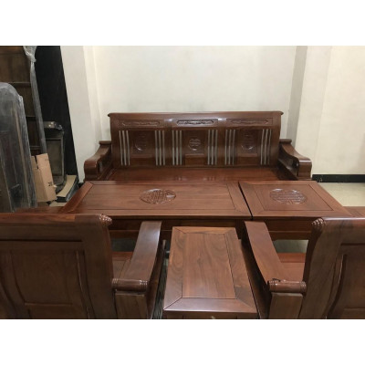 Bộ Bàn Ghế Âu Á Gỗ Tự Nhiên