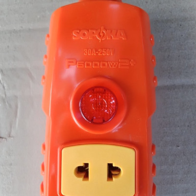 Ổ cắm không dây Sopoka P6000W2 siêu chịu tải có công tắc tổng, lõi sứ chịu nhiệt tốt - Hàng chính hãng
