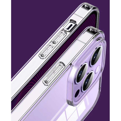 Ốp lưng siêu mỏng 0.3mm chống ố cho iPhone 15 Pro Max / 15 Pro / 15 Plus / 15 hiệu Memumi Crystal thiết kế ôm sát máy, chống sốc , chống trầy xước - Hàng nhập khẩu 