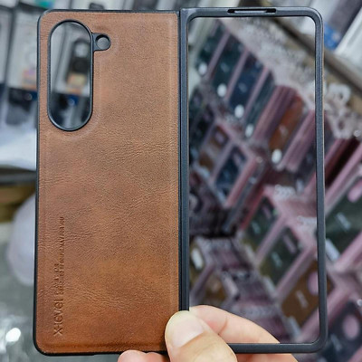 Ốp lưng da cho Samsung Galaxy Z Fold 7 / Z Fold6 chính hãng X Level cao cấp - Hàng chính hãng