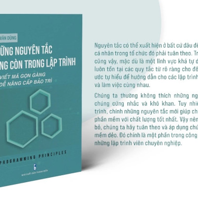 Sách - Những Nguyên Tắc Sống Còn Trong Lập Trình - Tạ Văn Dũng - NXB Thanh Niên