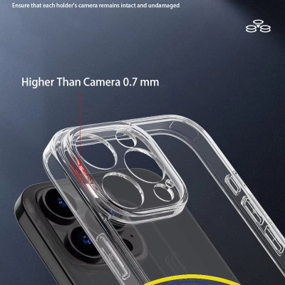 Ốp lưng cho iPhone 16 Pro Max, iPhone 16 Pro, iPhone 16 Plus, iPhone 16 hiệu LIKGUS trong suốt bảo vệ camera, chống ố, chống sốc cao cấp - Hàng chính hãng.