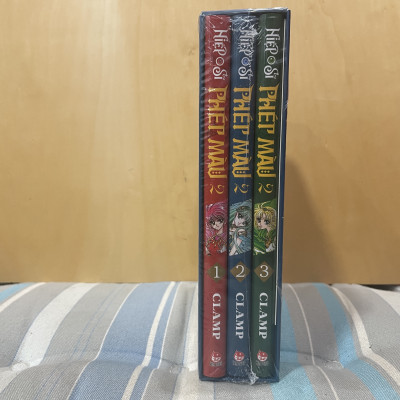 Hiệp sĩ Phép Màu Boxset 2 (3 tập) Magic Knight Rayearth - Clamp