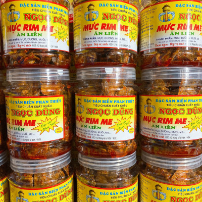 Đặc sản Phan Thiết - Mực Rim Me Đã Chế Biến Ăn Liền Hộp 200 Gram Là Món Ăn Ngon Ơi Là Ngon. Hạn Sử Dụng 6 Tháng Kể Từ Ngày Đặt Hàng - OCOP 4 Sao