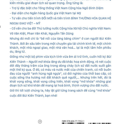 Bùi Kiến Thành - Người Mở Khóa Lãng Du (Hồi Ký)