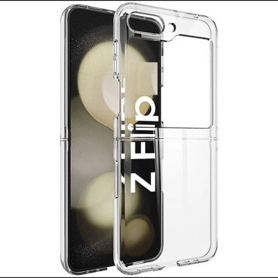 Ốp lưng trong suốt chống sốc cho Samsung Galaxy Z Flip 6 / ZFLip 6 5G hiệu Likgus Crystal - Bảo vệ toàn diện, chống sốc chống va đập, đệm khí 4 góc - Hàng nhập khẩu