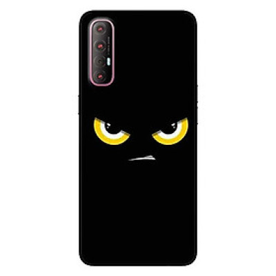 Ốp lưng dành cho Oppo Reno 3 Pro mẫu Cặp Mắt Giận Dữ