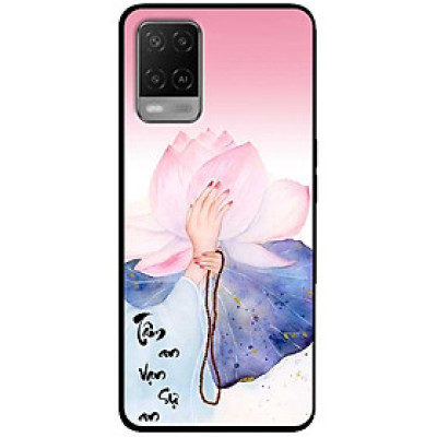 Ốp lưng cho Oppo A54 - A55 - A55s - Oppo A56 5G - Oppo A18 - A38 - A58 - Tay Sen Tâm An - Hàng Chính Hãng