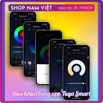 Bóng LED Bulb E27 Mini Trang Trí Smart Home