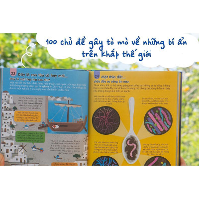 Sách - 100 Bí Ẩn Đáng Kinh Ngạc Về Những Điều Chưa Biết - Đinh Tị Books
