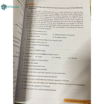 Sách Bài tập phát triển năng lực Tiếng Anh lớp 7 (Theo chương trình giáo dục phổ thông 2018)