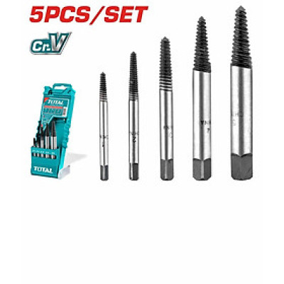 BỘ MŨI TARO LẤY ỐC GÃY 5 CHI TIẾT 3-18MM TOTAL TACSE0056